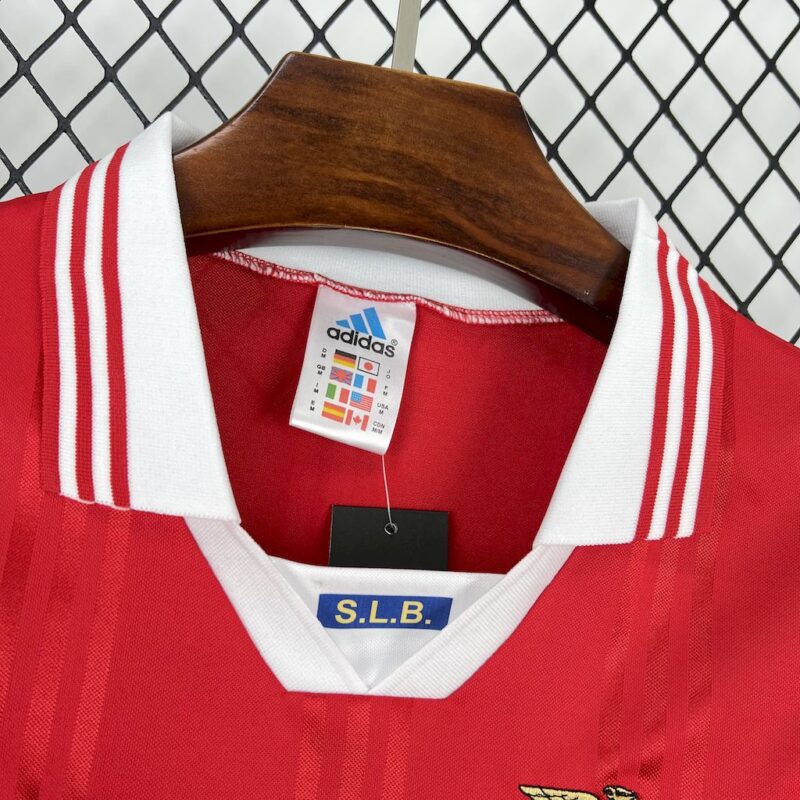 Benfica 1997/98 Home Retro Jersey - Image 8
