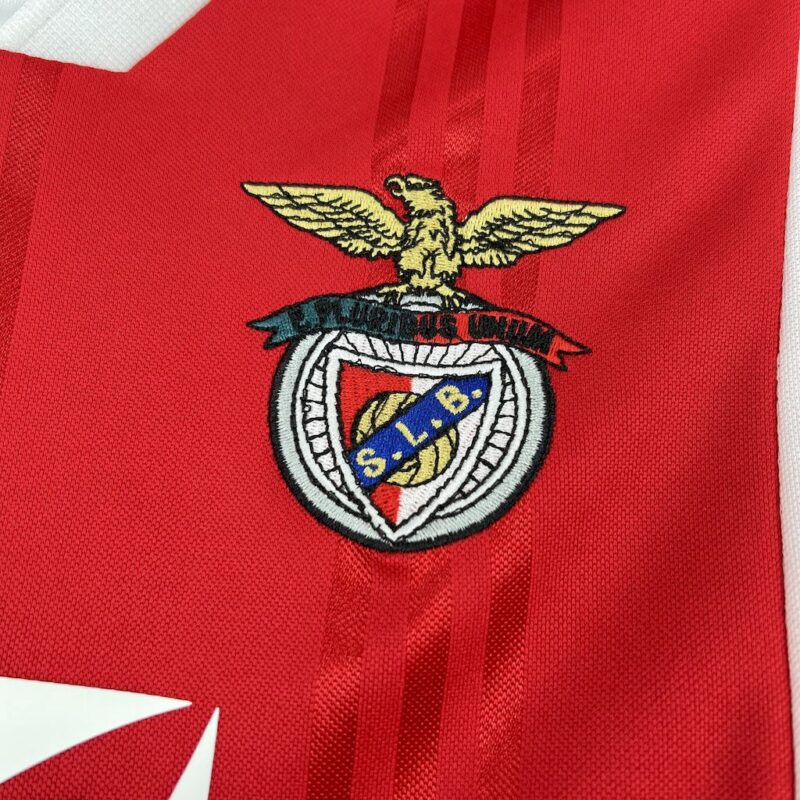 Benfica 1997/98 Home Retro Jersey - Image 5