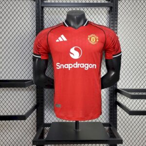 Manchester United 2025/26 Home Jersey Player Version