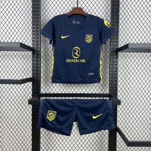 Atletico Madrid 2025/26 Away Kids Kit