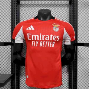Benfica 2025/26 Home Jersey Player Version