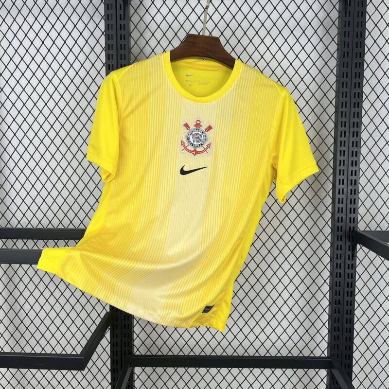 Corinthians 2025/26 Yellow goalkeeper Jersey