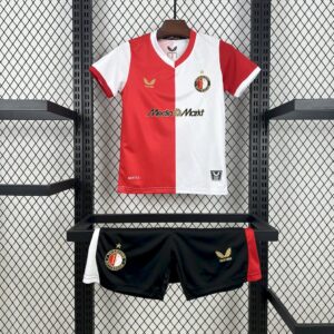 Feyenoord Rotterdam 2025/26 Home Kids Kit
