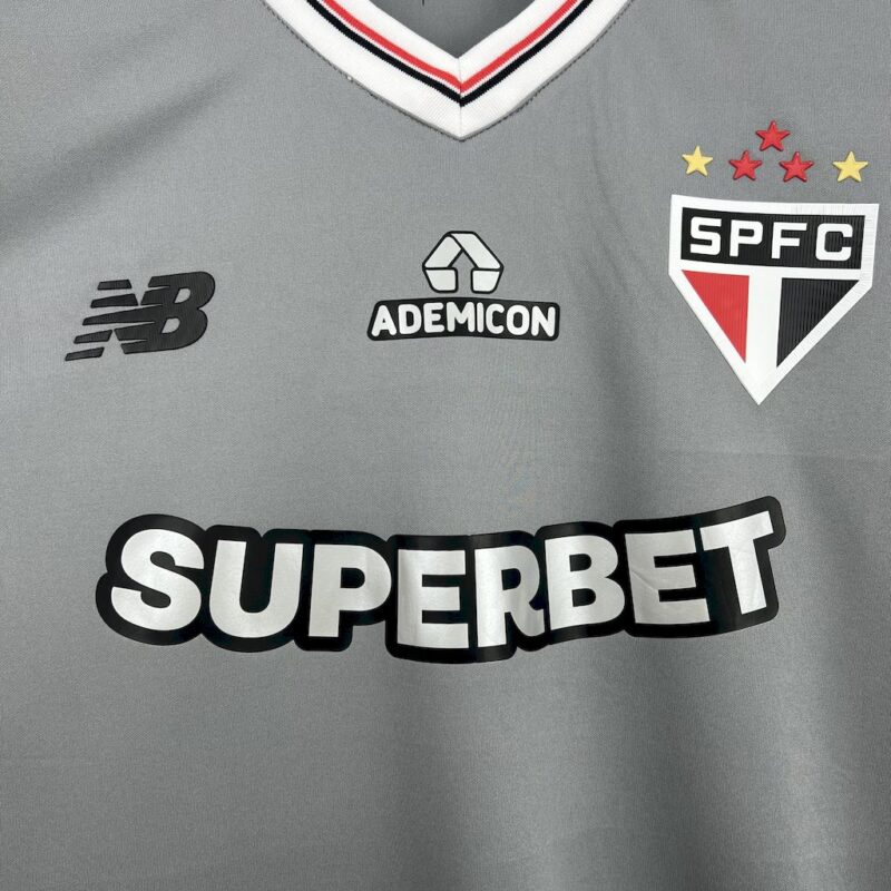 Sao Paulo 2025/26 Special Edition Grey Jersey - Image 7