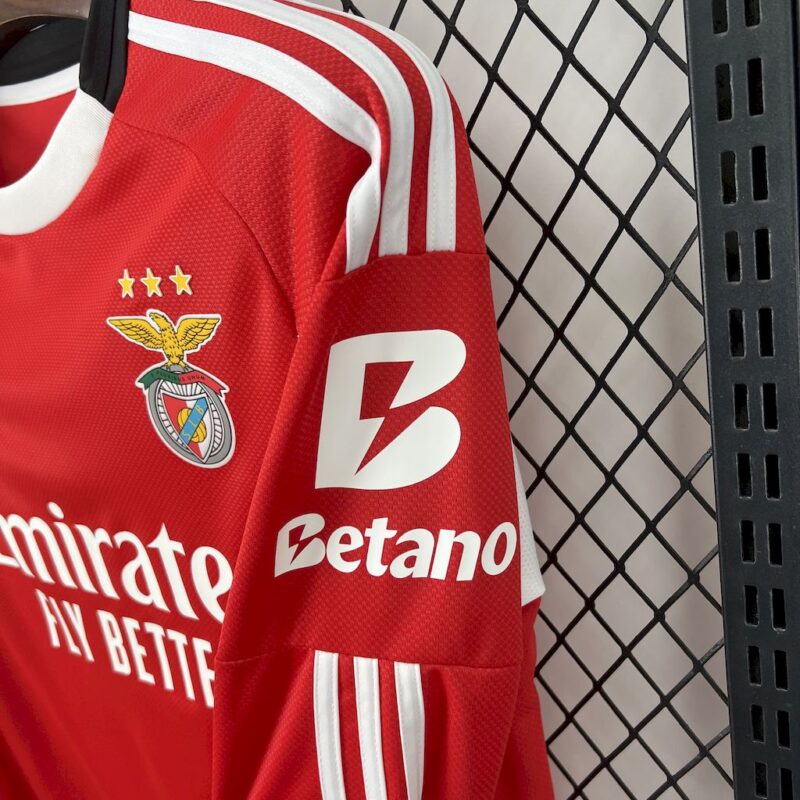 Benfica 2025/26 Home Long Sleeves Jersey - Image 4