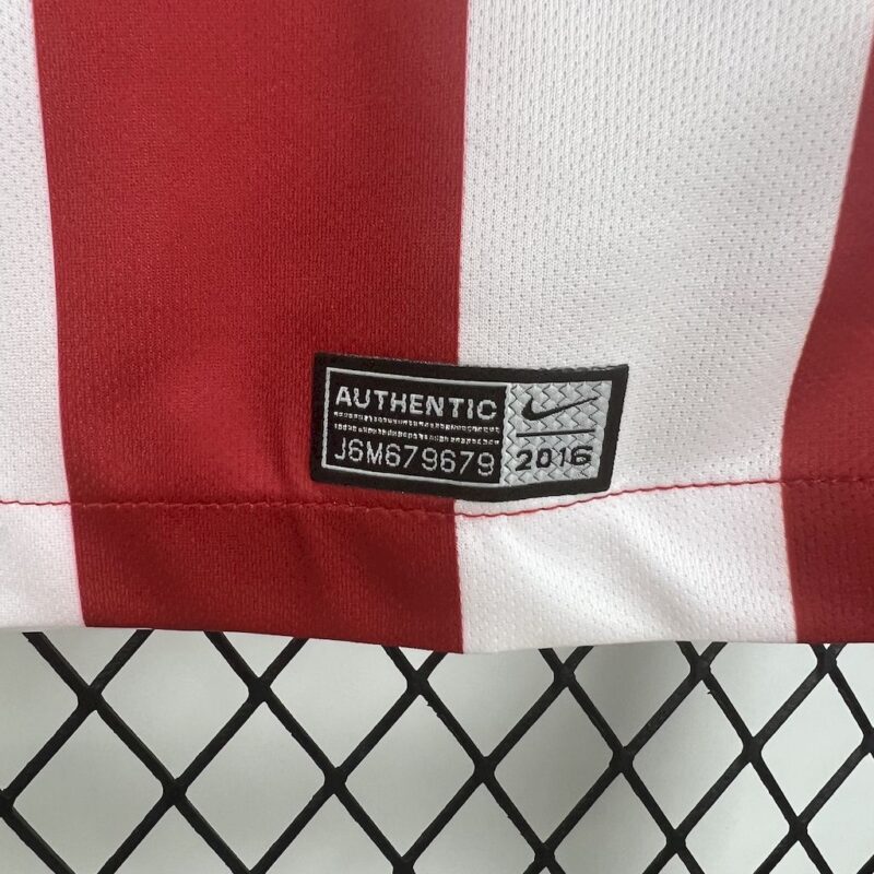 Atletico Madrid 2016/17 Home Retro Jersey - Image 5