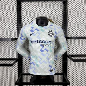 Inter Milan 2025/26 Away Long Sleeves Jersey Player Version
