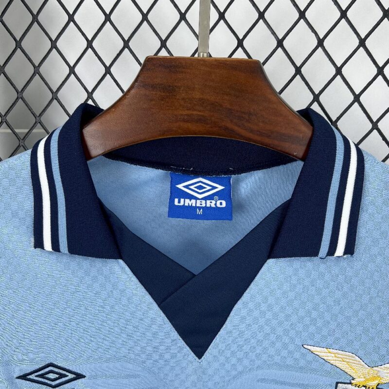 Lazio 1996/97 Home Retro Jersey - Image 7