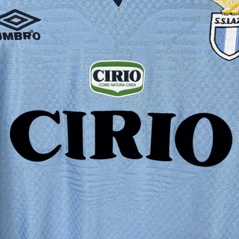 Lazio 1996/97 Home Retro Jersey - Image 4