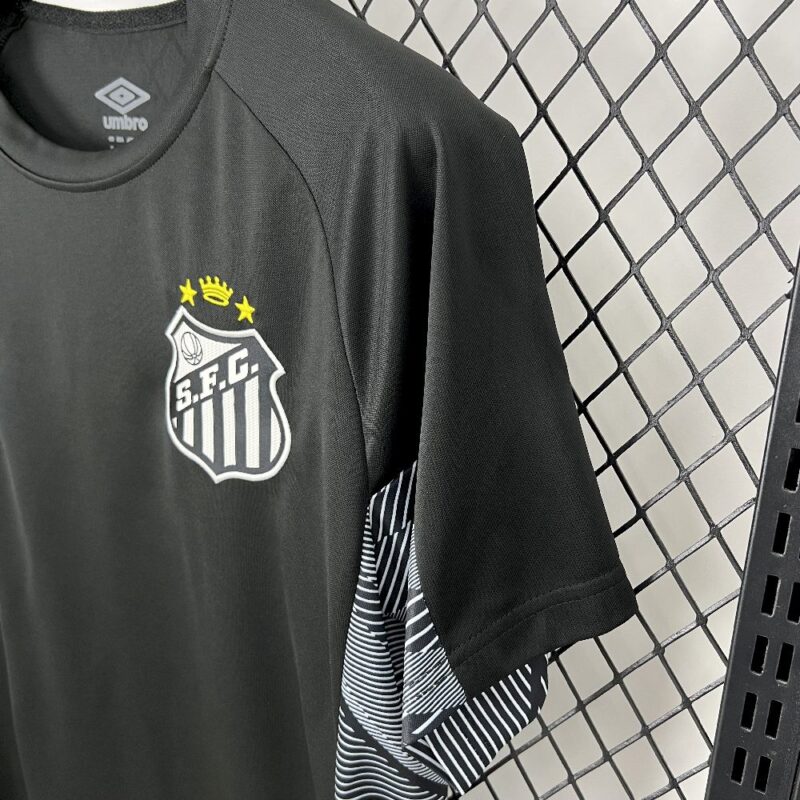 Santos 2025/26 Black goalkeeper Jersey - Image 4
