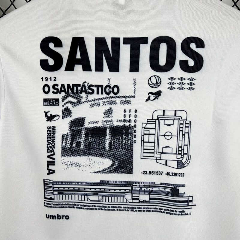 Santos 2025/26 Concentra??o Umbro Masculina Jersey - Image 3