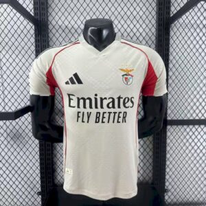 Benfica 2025/26 Away Jersey  Player Version