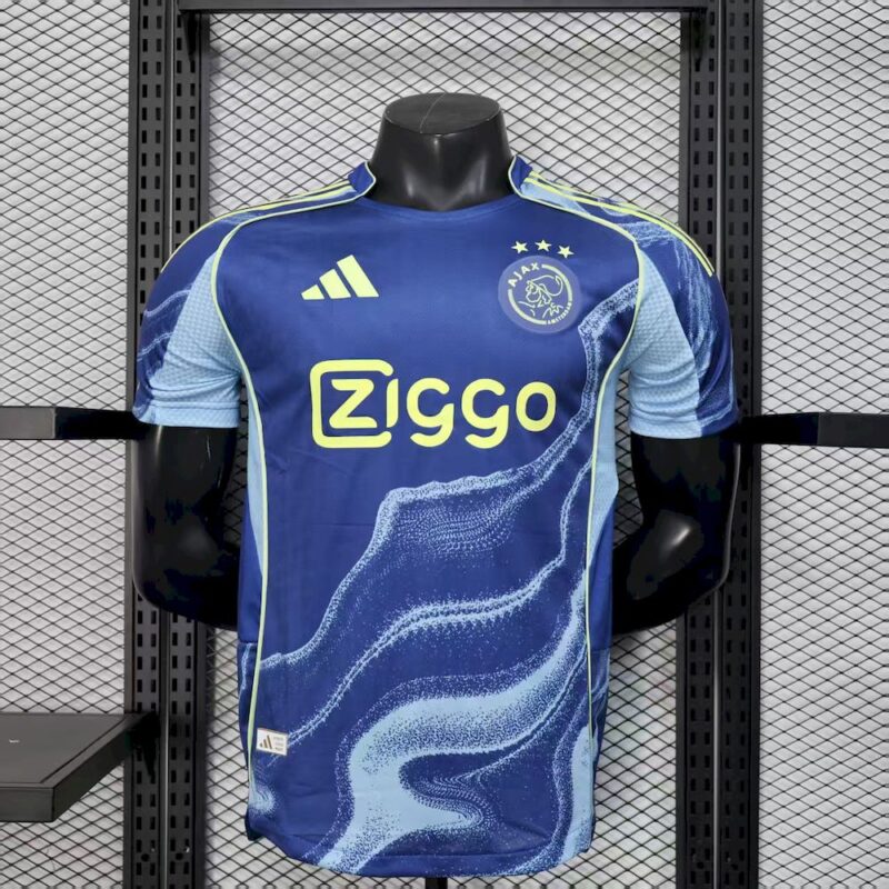 Ajax 2025/26 Away Jersey Player Version