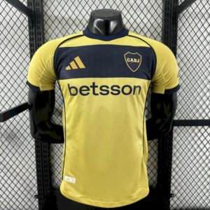 Boca Juniors 2025/26 Away Jersey Player Version