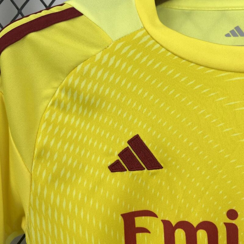 Benfica 2025/26 Yellow Goalkeeper Kids Kit - Image 9
