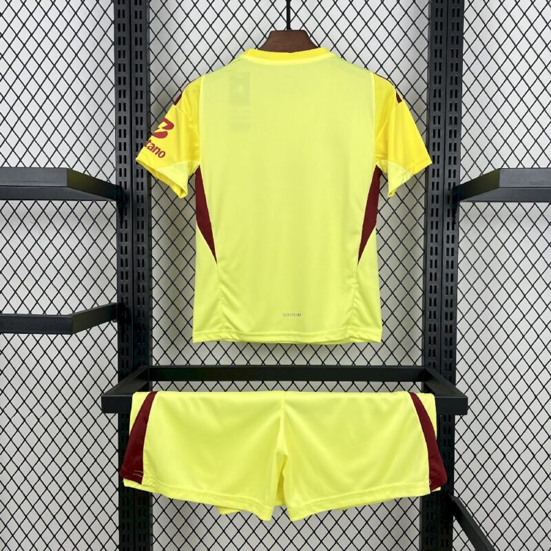 Benfica 2025/26 Yellow Goalkeeper Kids Kit - Image 2