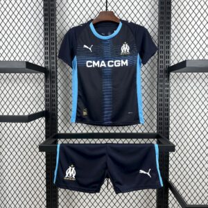 Olympique Marseille 2025/26 Away Kids Kit
