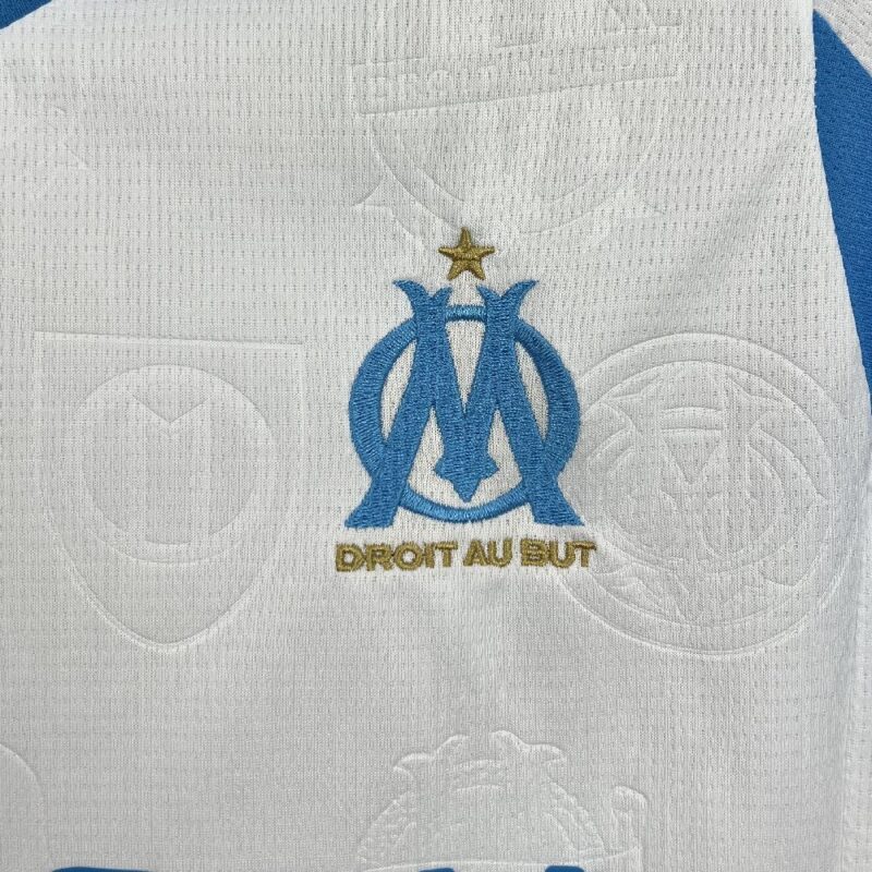 Olympique Marseille 2025/26 Home Kids Kit - Image 10