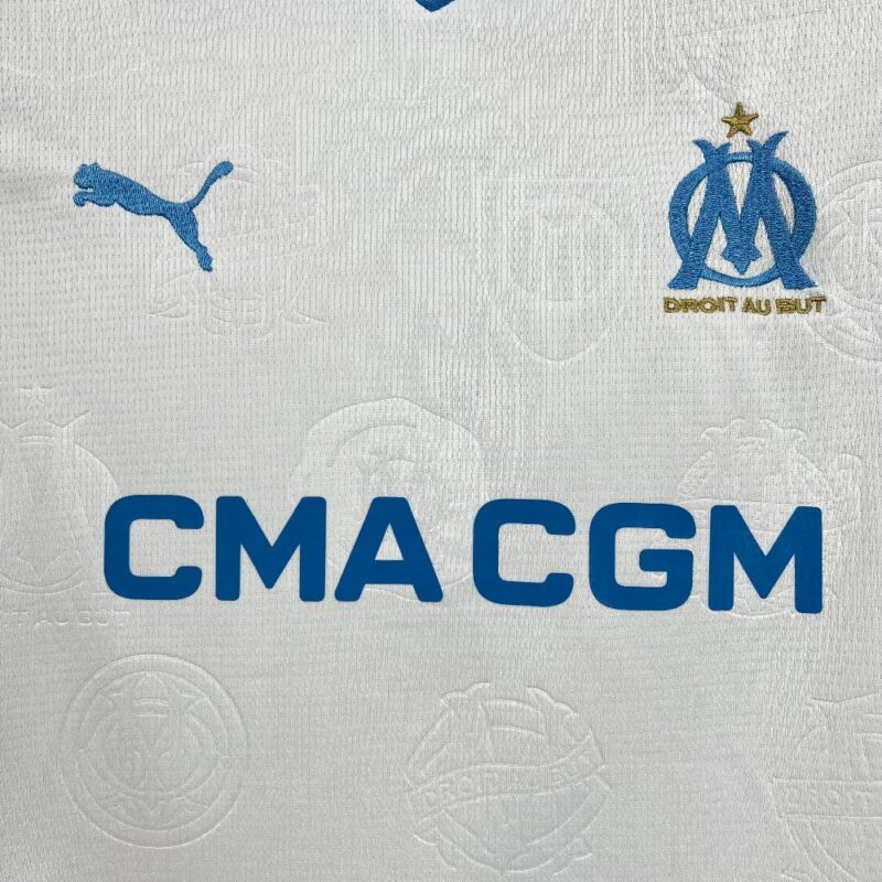 Olympique Marseille 2025/26 Home Kids Kit - Image 9