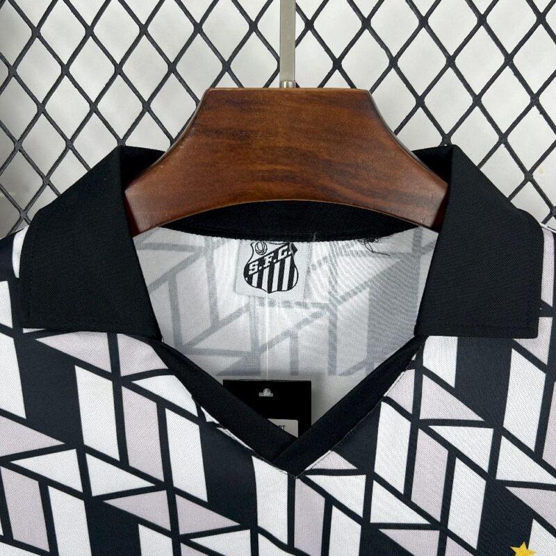 Santos 1990 Away Retro Jersey - Image 8