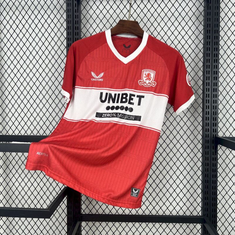 Middlesbrough 2025/26 Home Jersey