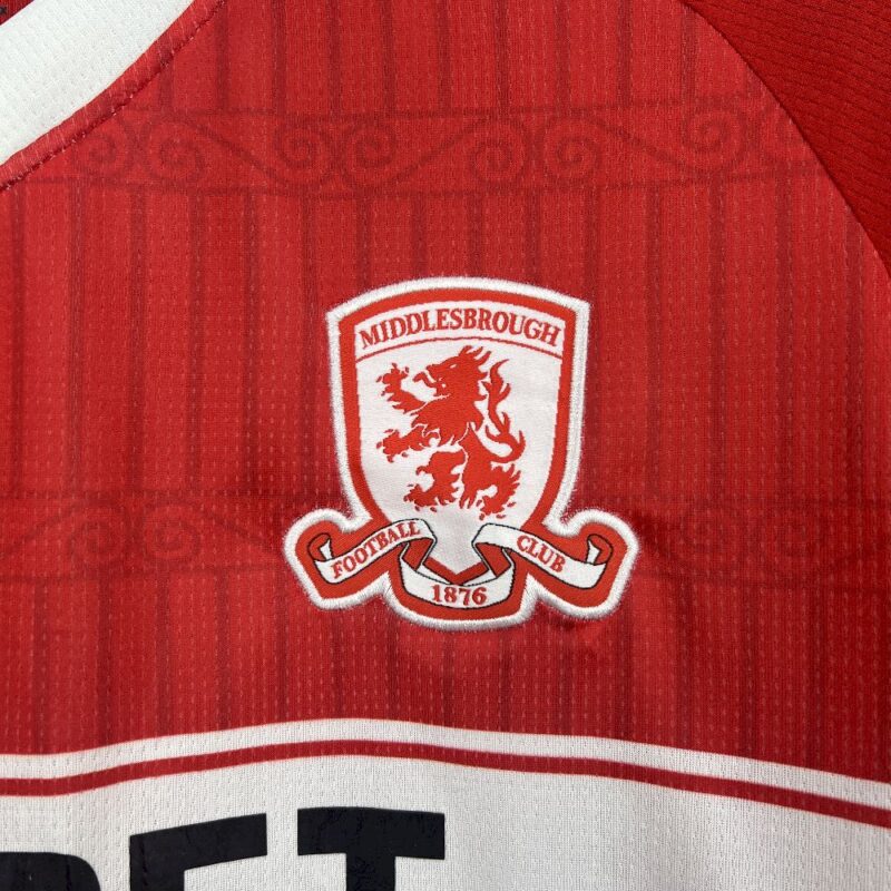 Middlesbrough 2025/26 Home Jersey - Image 8