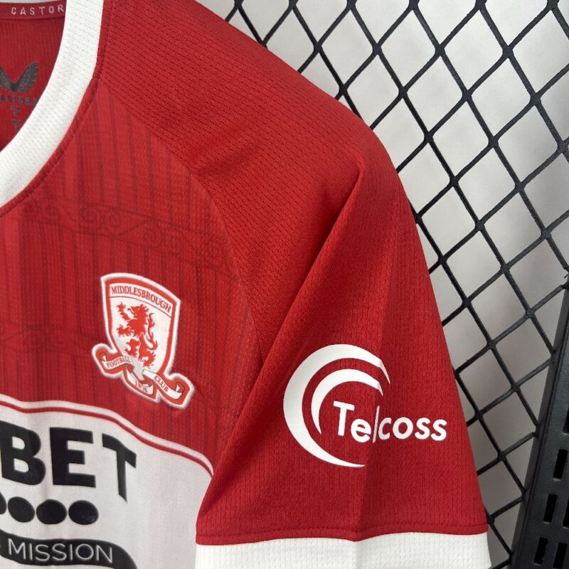 Middlesbrough 2025/26 Home Jersey - Image 4