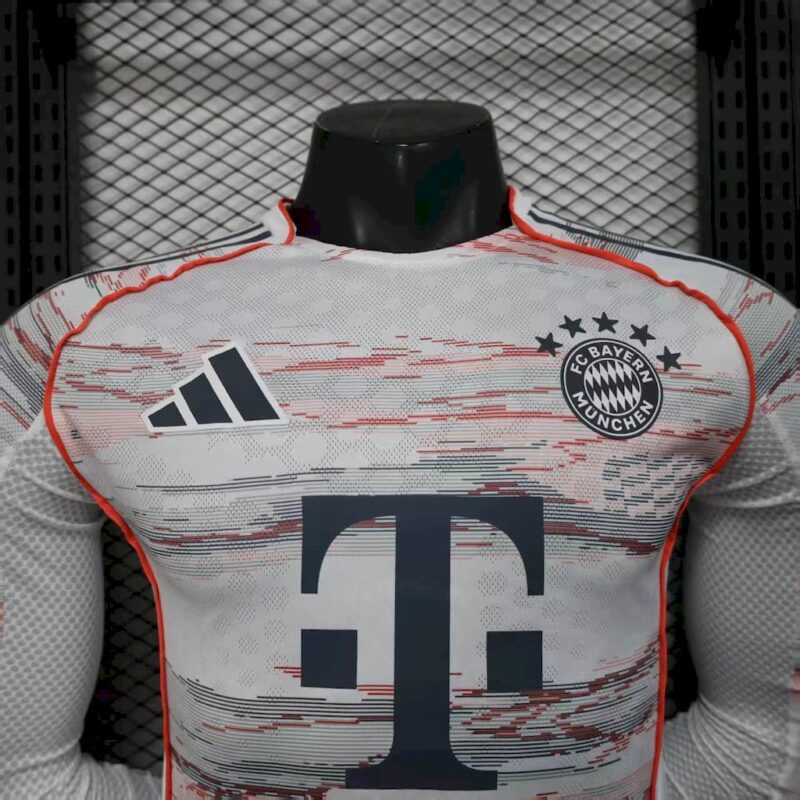 Bayern Munich 2025/26 Away Long Sleeves Jersey Player Version - Image 10