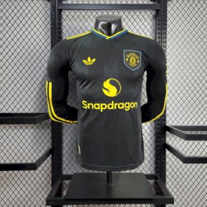 Manchester United 2025/26 Third Long Sleeves Jersey Player Version