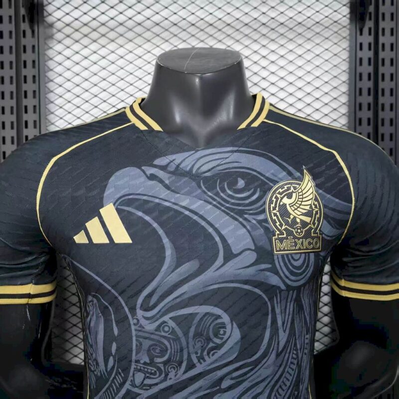 Mexico 2025/26 Black Special Edition Jersey Player Version - Image 8