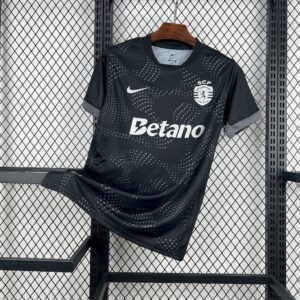 Sporting CP 2025/26 Black Away Jersey
