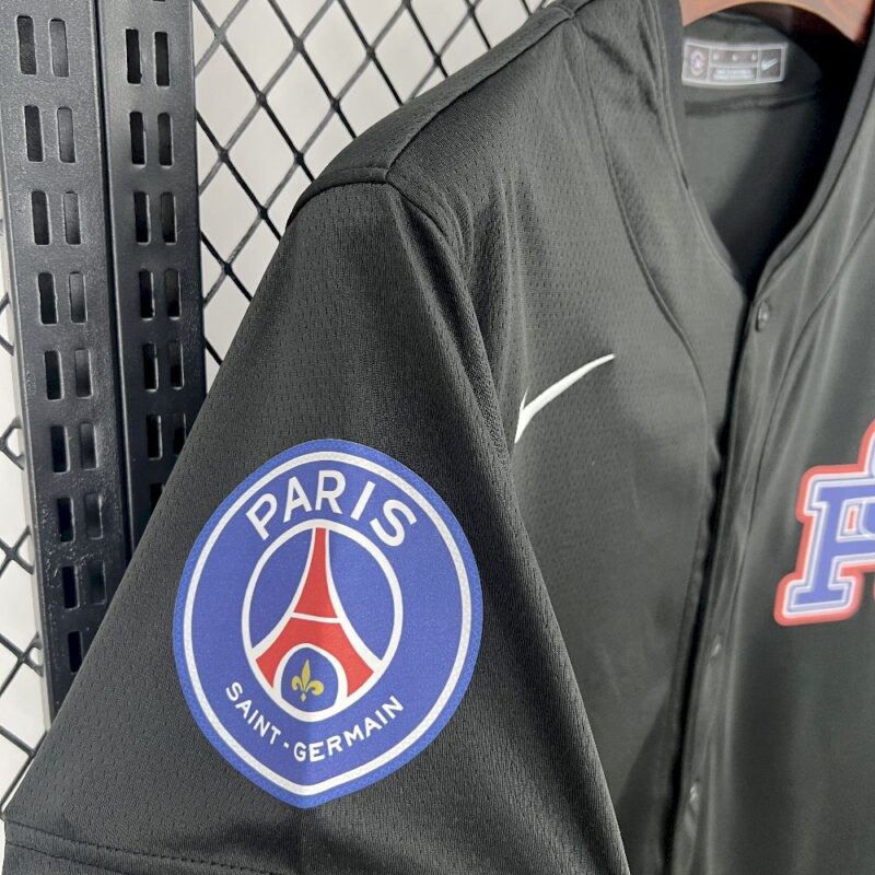 Paris Saint-Germain 2025/26 US Pack Black Jersey - Image 4