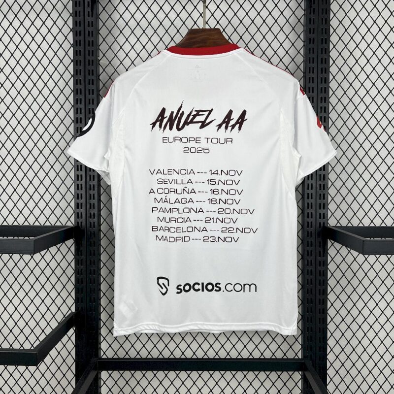 Sevilla FC x Anuel ¡äEurope Tour 2025/26 Home Jersey - Image 2