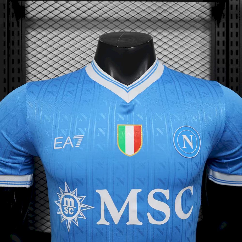 Napoli 2025/26 Home Jersey Player Version - Image 6