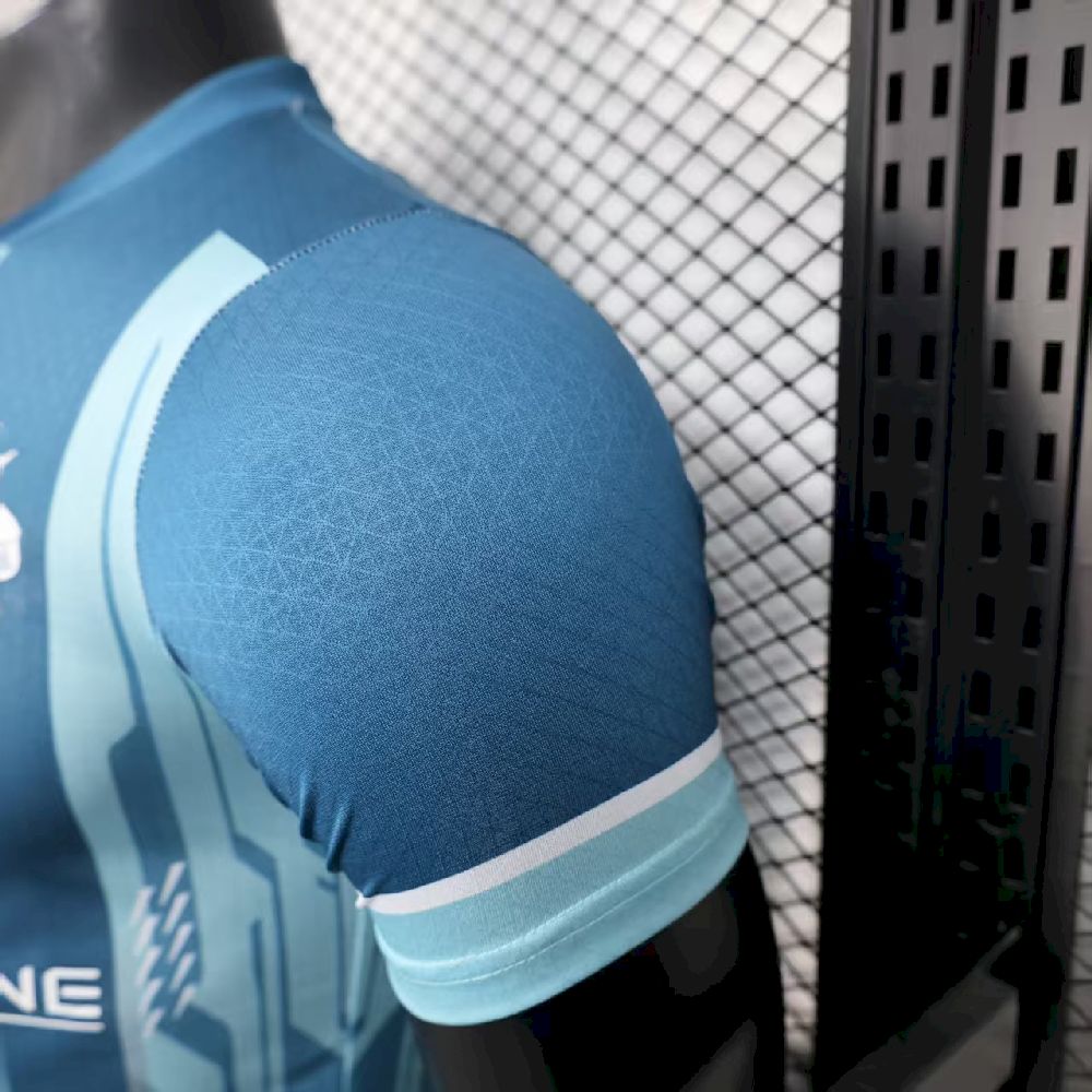 Olympique Marseille 2025/26 Blue Jersey Player Version - Image 5