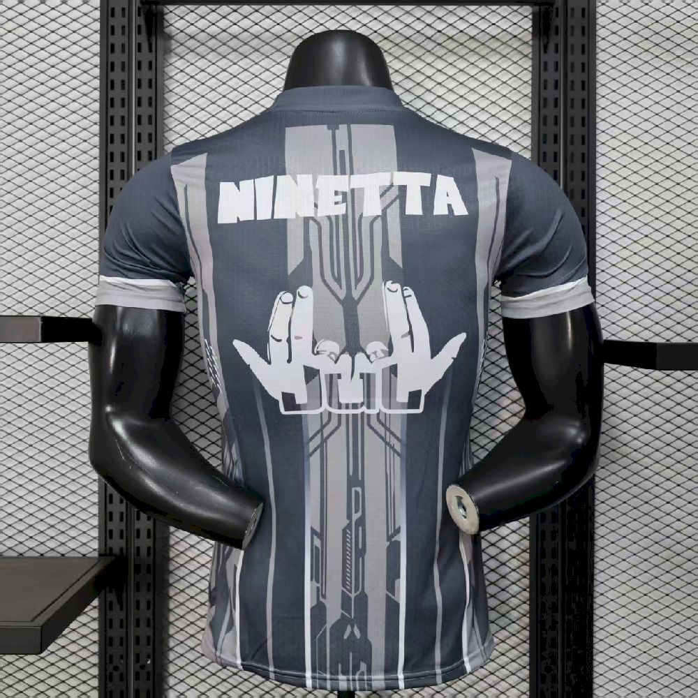 Olympique Marseille 2025/26 Grey Jersey Player Version - Image 2