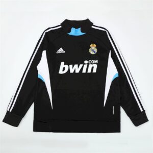 Unisex Real Madrid 2008/09 1/4 Zip Sweatshirt Retro Style