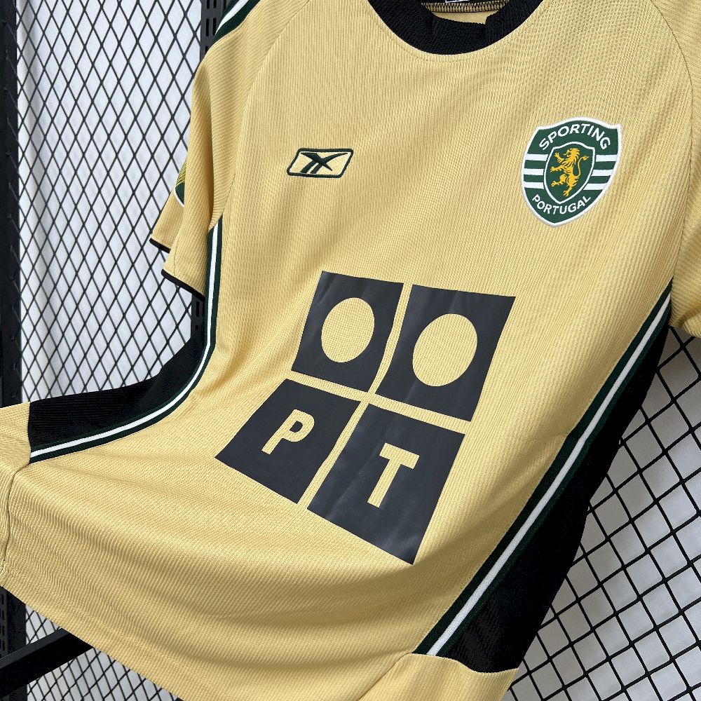 Retro Sporting CP 2000/04 Away Jersey - Image 2