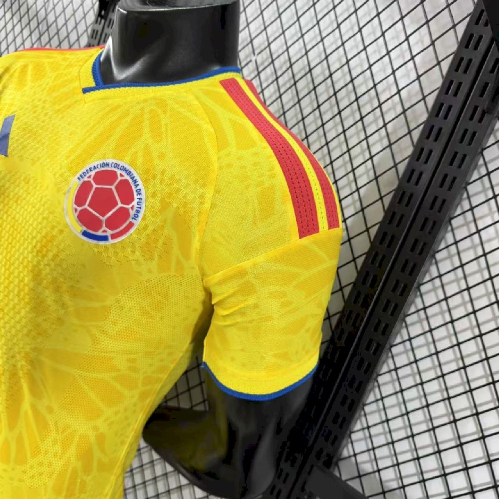 Colombia 2025/26 Home Jersey Player Version - Image 8
