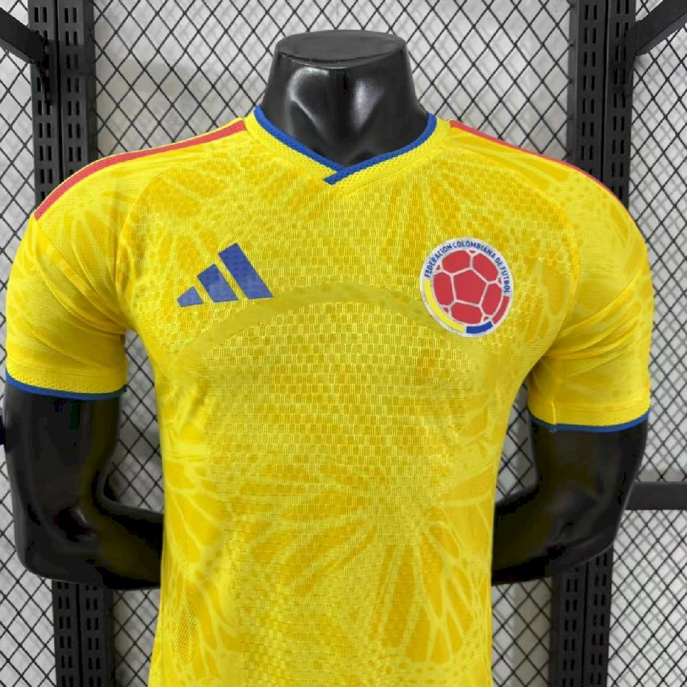 Colombia 2025/26 Home Jersey Player Version - Image 4