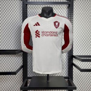Liverpool 2025/26 Away Long Sleeve Jersey Player Version