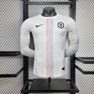 Chelsea 2025/26 Away Long Sleeve Jersey Player Version