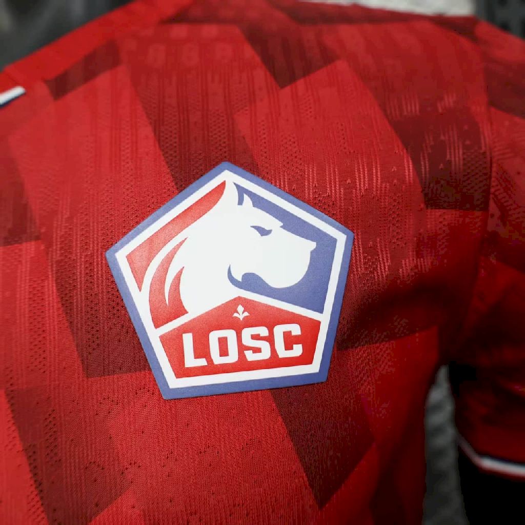 Lille OSC 2025/26 Home Jersey Player Version - Image 3