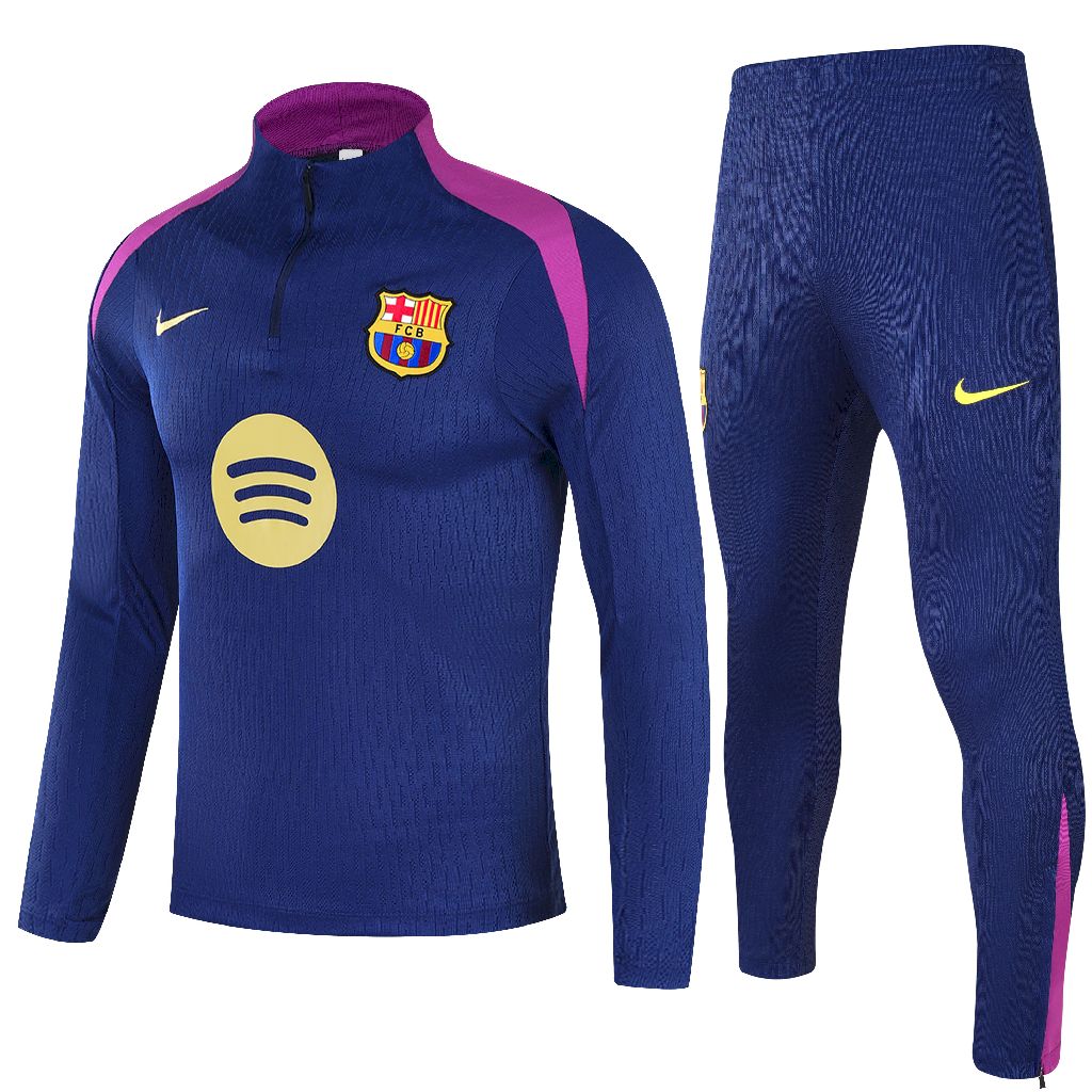 Unisex Barcelona 2025/26 Half-Zip Adult Sweater+Pant 14001