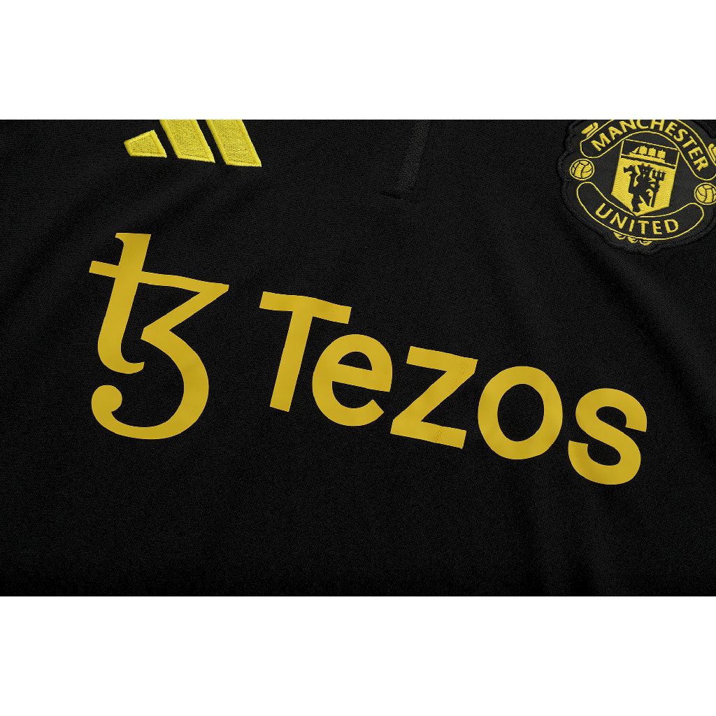 Unisex Manchester United 2025/26 Half-Zip Adult Sweater+Pant 14001 - Image 4