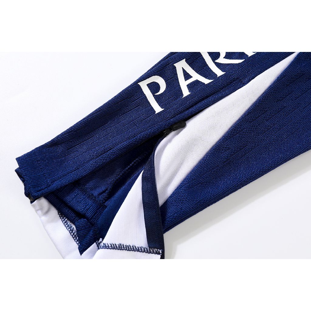 Unisex Paris Saint-Germain 2025/26 Half-Zip Adult Sweater+Pant 14001 - Image 4