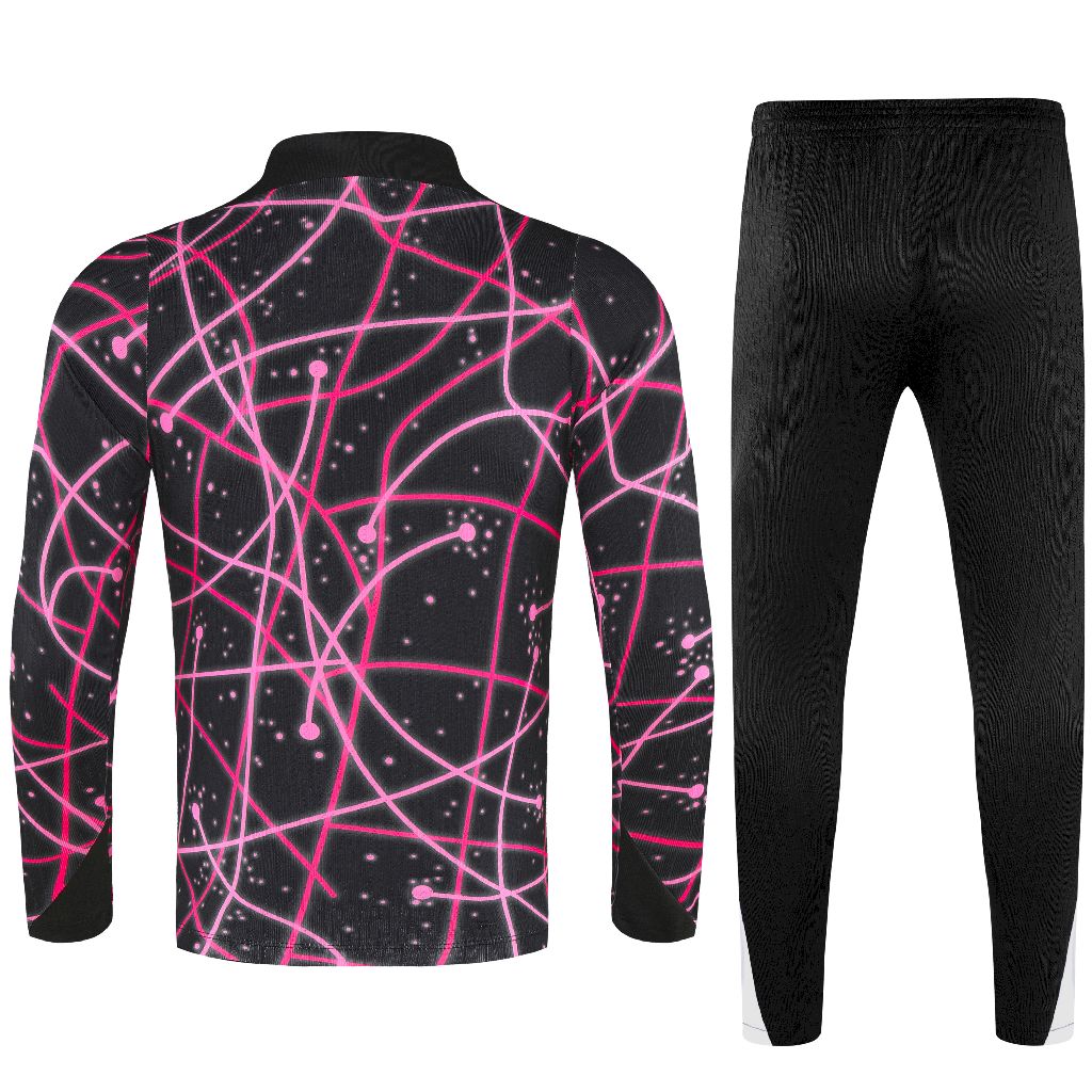 Unisex Paris Saint-Germain 2025/26 Half-Zip Adult Sweater+Pant 14001 - Image 2