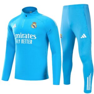 Unisex Real Madrid 2025/26 Half-Zip Adult Sweater+Pant 14001