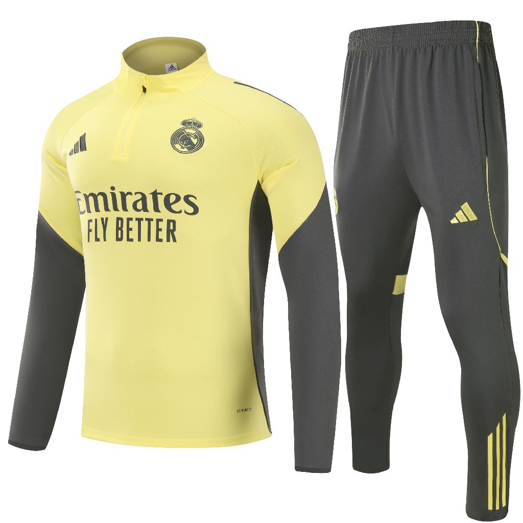 Unisex Real Madrid 2025/26 Half-Zip Adult Sweater+Pant 14001