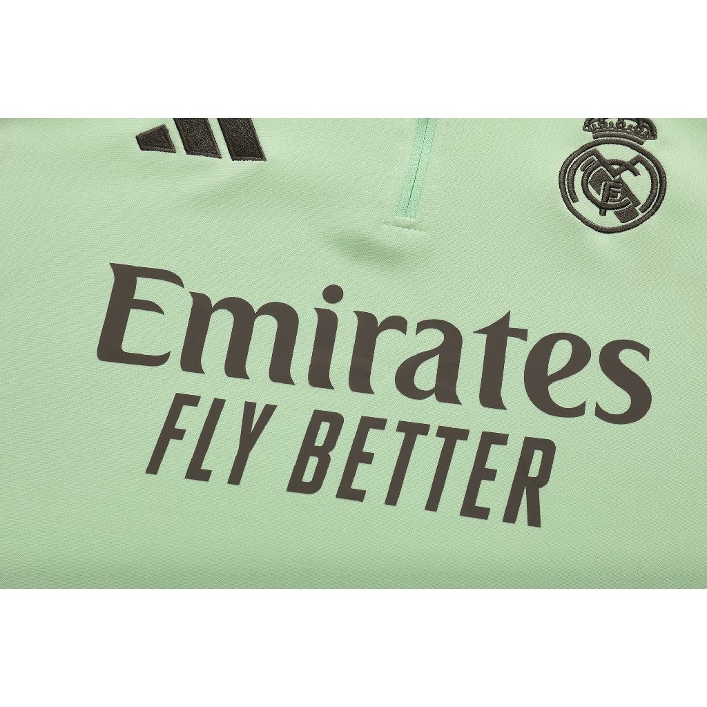 Unisex Real Madrid 2025/26 Half-Zip Adult Sweater+Pant 14001 - Image 3